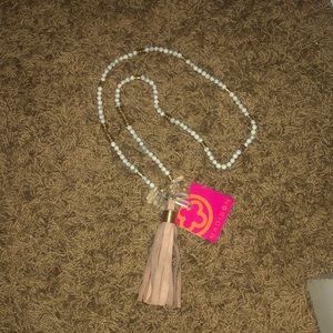 NWT Madison Laval Tassel Necklace